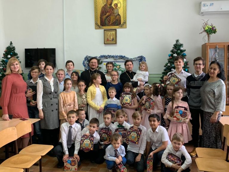 Рождественский праздник в Детской воскресной школе